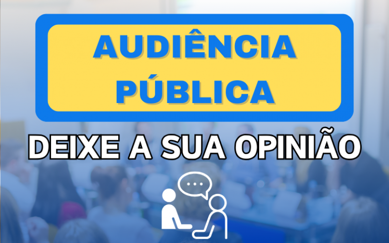 AUDIÊNCIA PÚBLICA PARA DISCUSSÃO DO ORÇAMENTO/2025