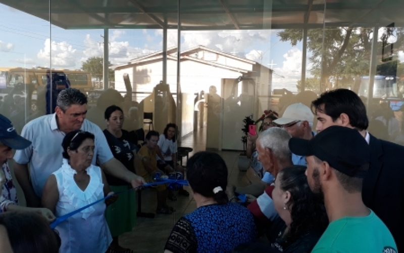 Prefeitura inaugura Unidade Básica da Estratégia de Saúde da Família no Assentamento São José da Lagoa