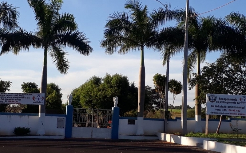 Prefeitura Municipal de Piquerobi manterá aberto o Cemitério Municipal no dia dos Pais