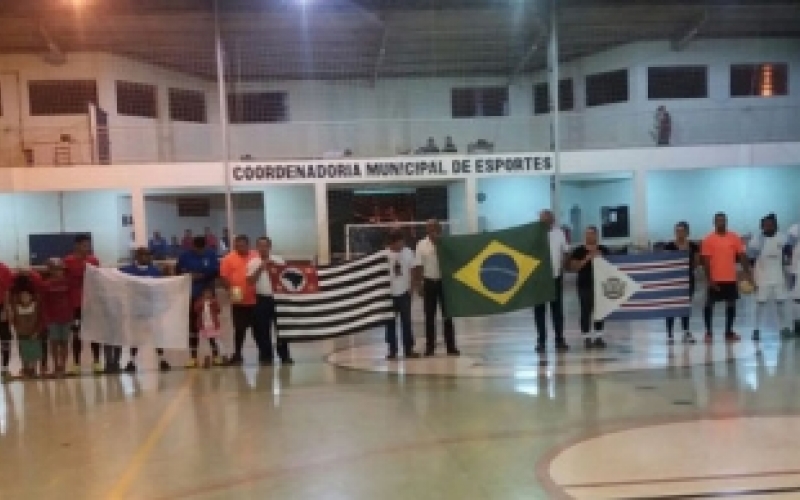 Encerramento do Campeonato Municipal de Futebol de Salão de Piquerobi